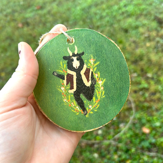 Handmade Krampus Ornament