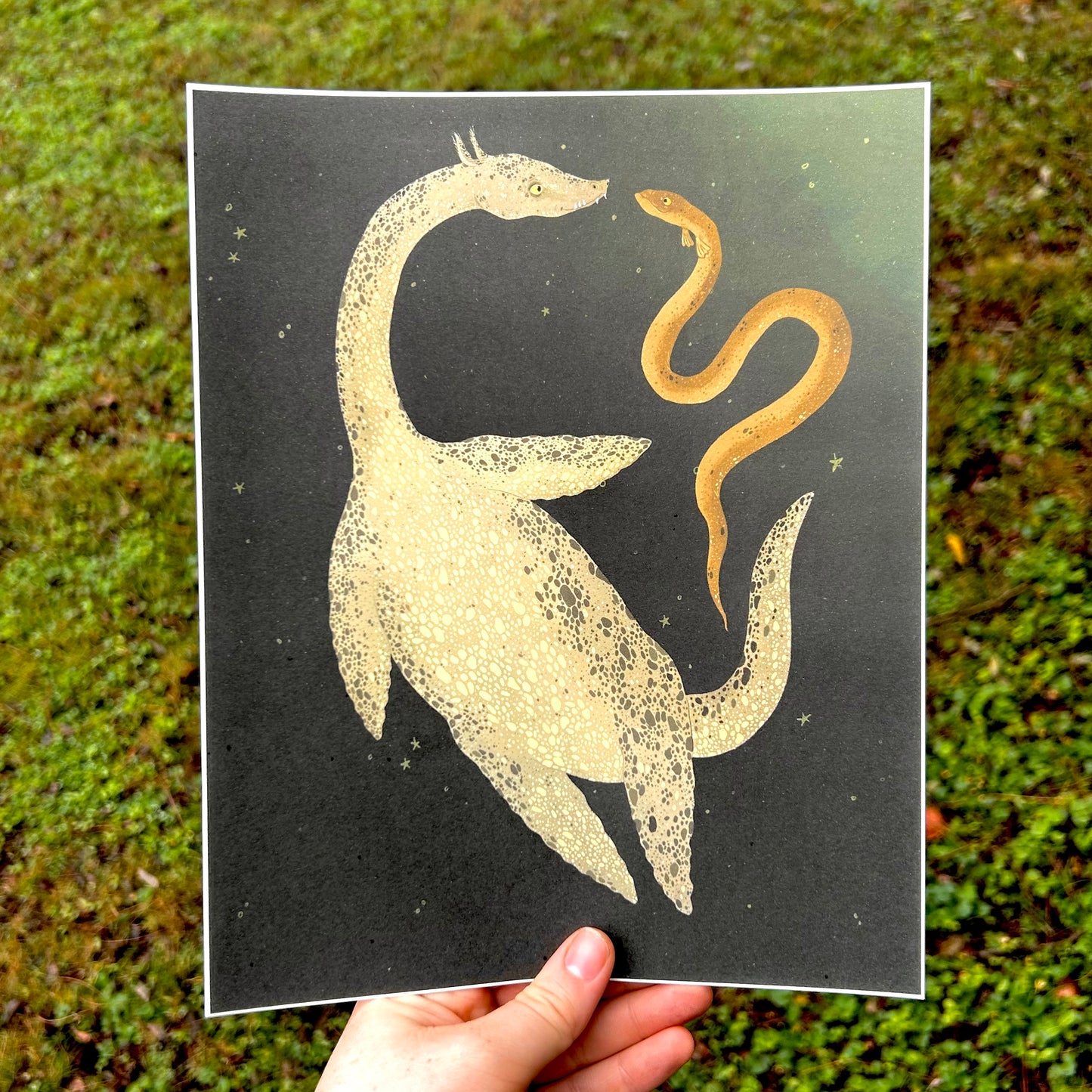 Loch Ness Monster (Nessie) Print