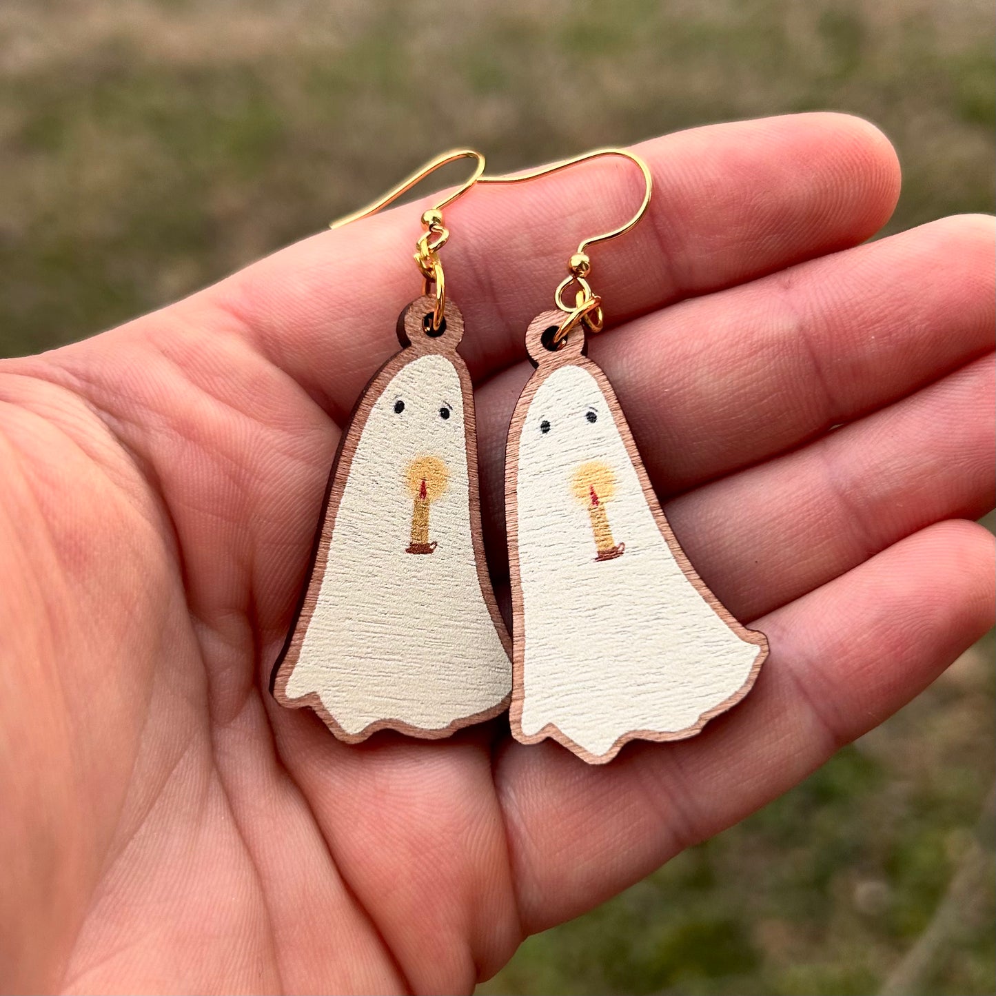 Candlelit Ghost Earrings