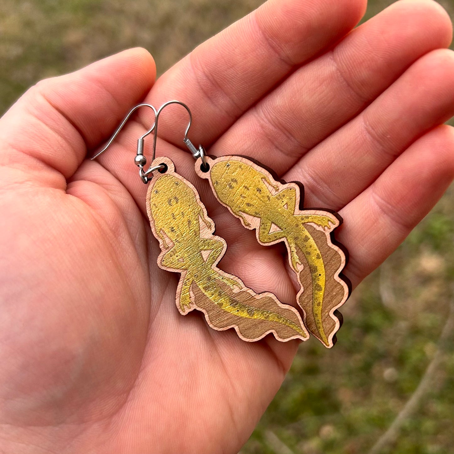 Tadpole Earrings