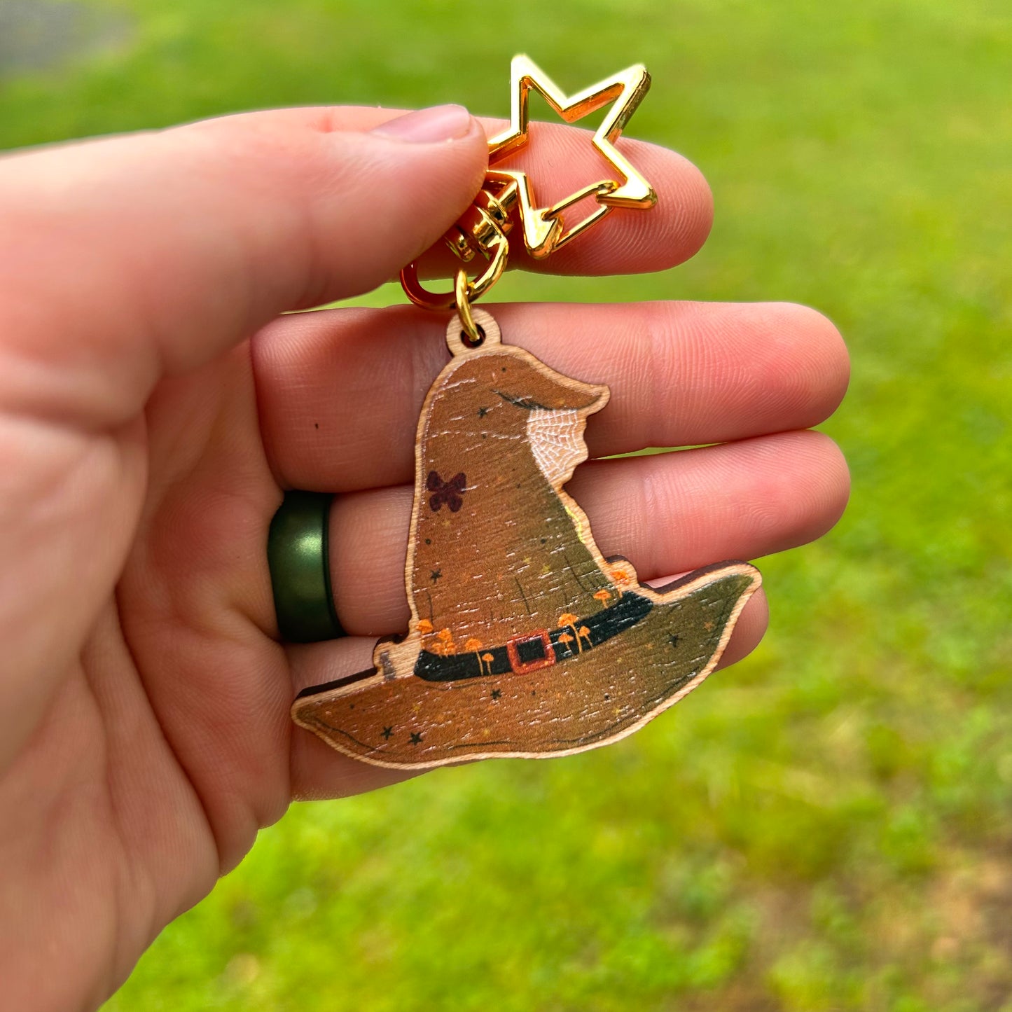 Cottage Witch Keychain