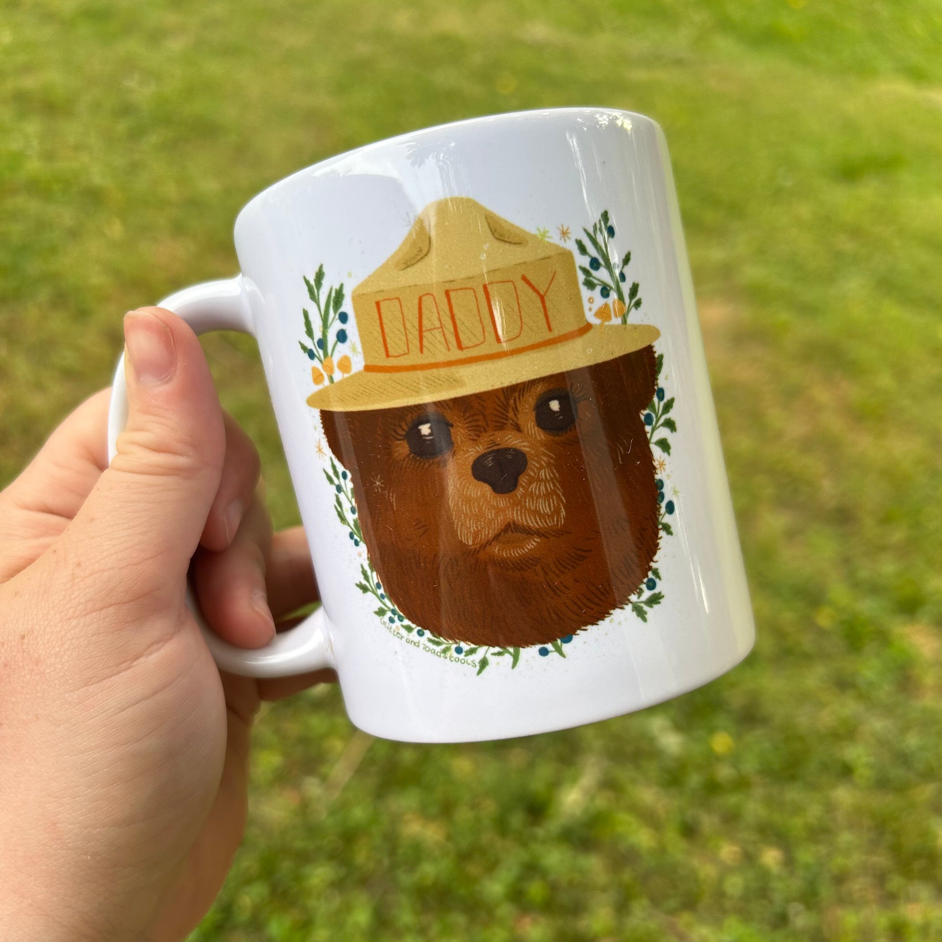 Smokey Bear Stainless Steel Coffee Mug