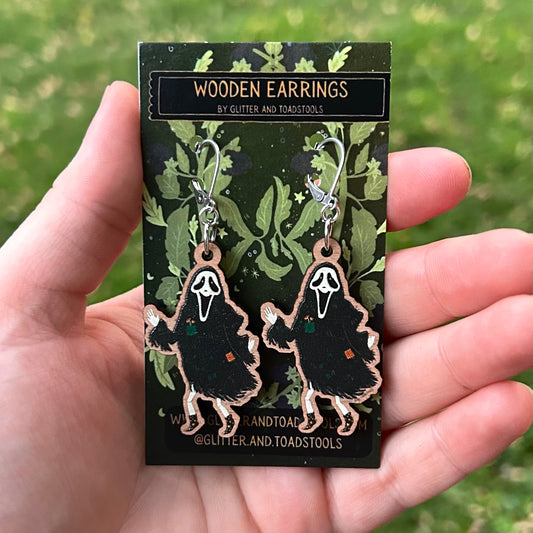 Ghost Fae Earrings