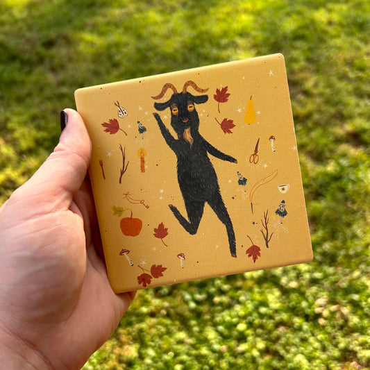 Autumnal Goat Coaster