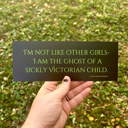 Ghostly Girl Bumper Magnet