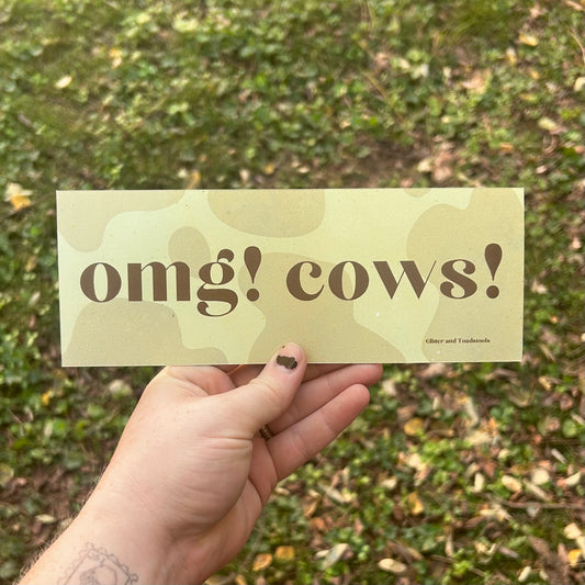 OMG Cows! Bumper Magnet